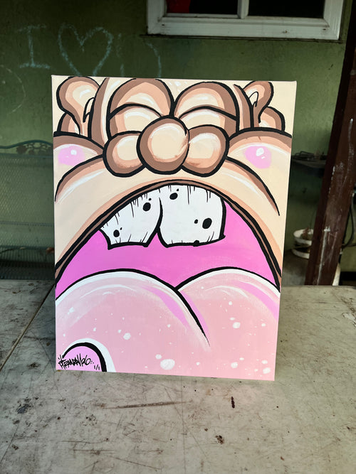 12" x 14" Acrylic Painting - Garbage Pail Kids by Michael Randall